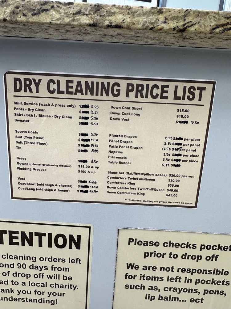 Professional Dry Cleaning